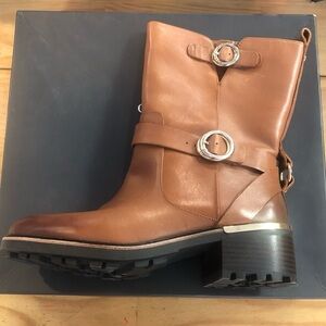 Vince Camuto Women's Tan Moto Boots